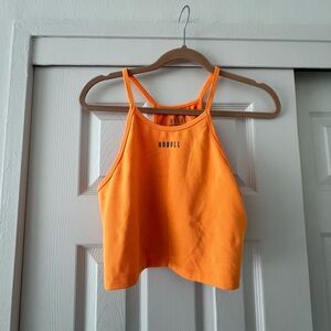 NOBULL Women's Vibrant Orange Tank Top